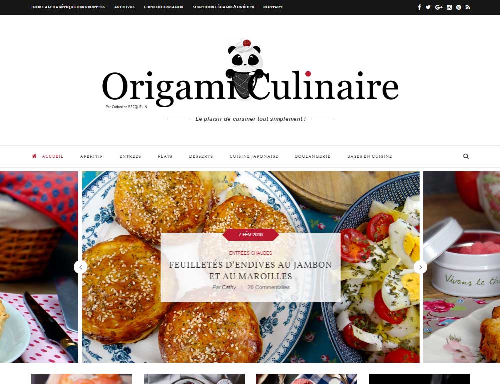 Soledad Theme Review French Food Blog